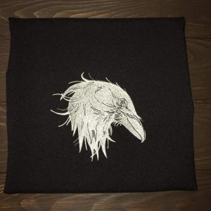 Мужской платок «Черный ворон»