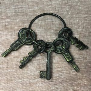 Ключи кованые в связке