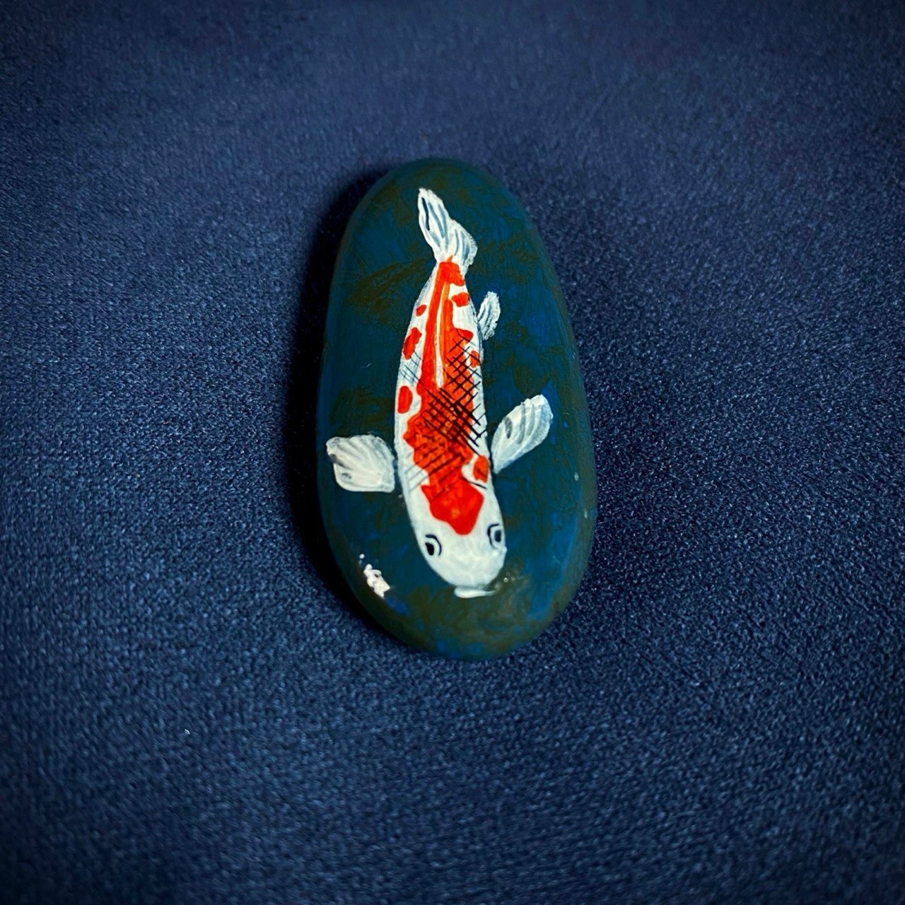 Морской камень «Рыбка Карп» №6