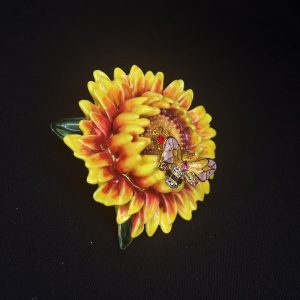 Колдовская шкатулка “Цвет подсолнуха”