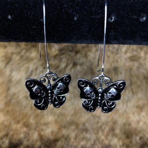 Колдовские серьги «Черная бабочка Смерти»