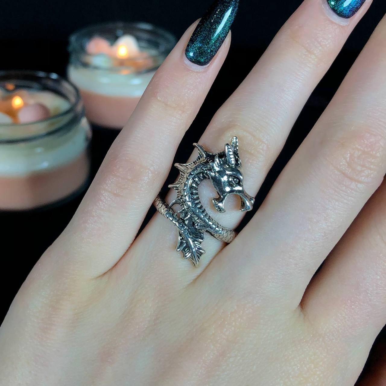 Колдовское кольцо Ведьмы «Денежный Дракон» (с подселением)