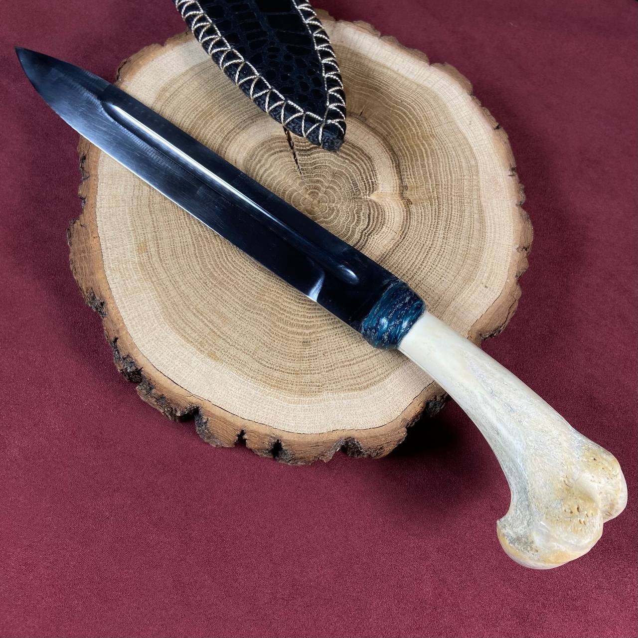 Колдовской нож Оберег Волка (с подселением)