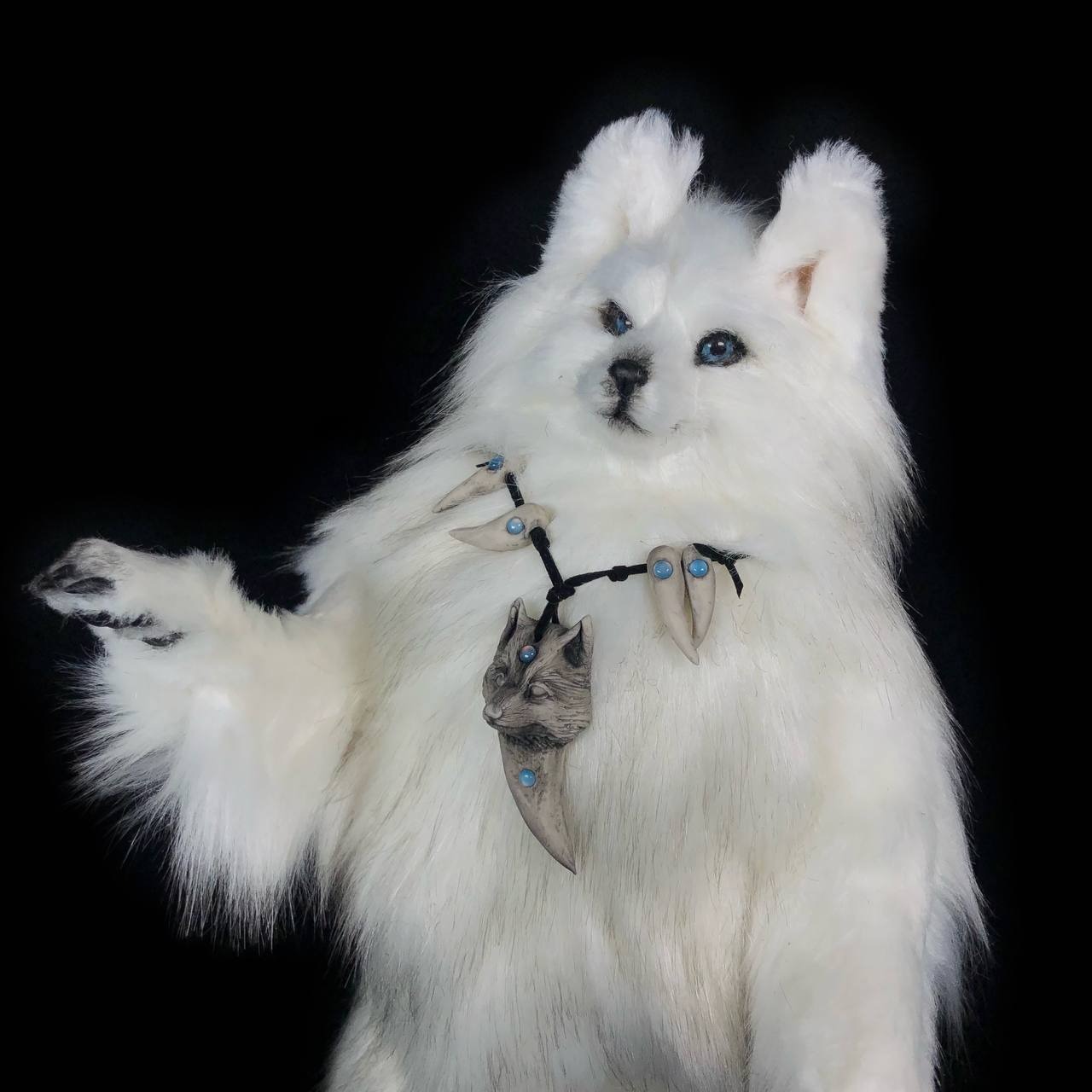 Магический Помощник Белый волк шаман Аяско (с подселением)