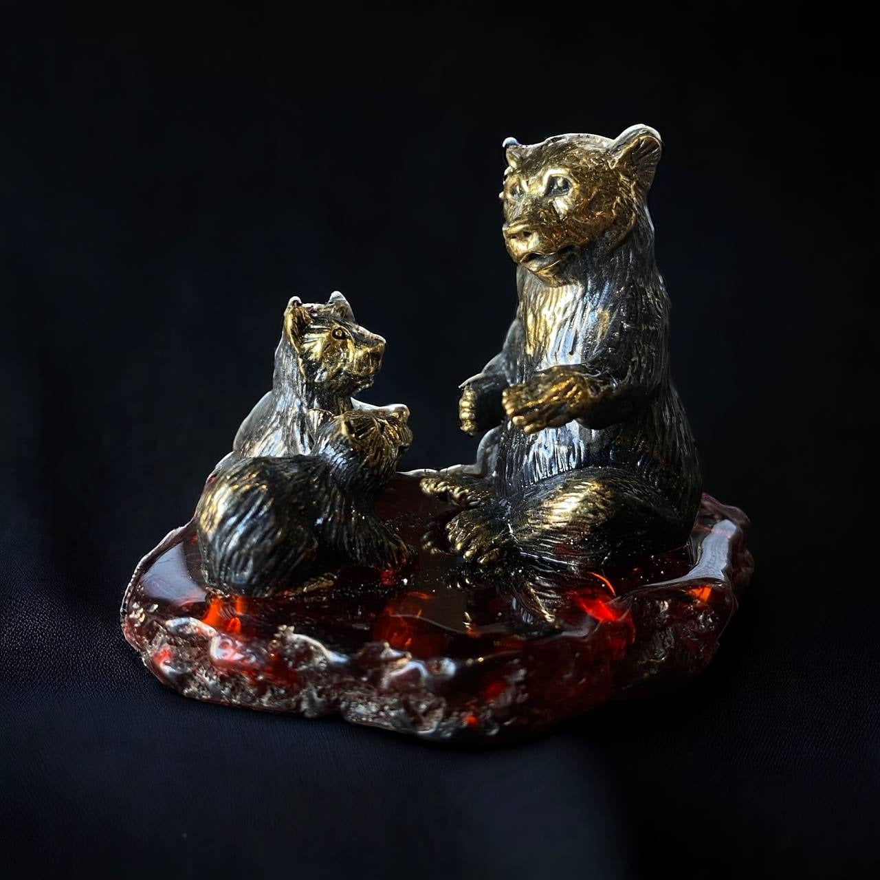 Фигурка «Медведица с малышами»